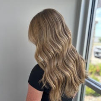 Blond hair by Abbey