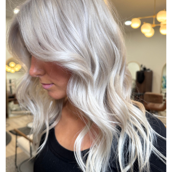 Ashy Platinum Blonde
