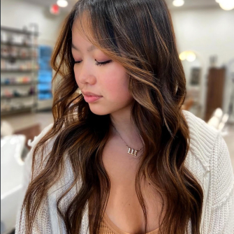 Chesnut cut and color by Meg