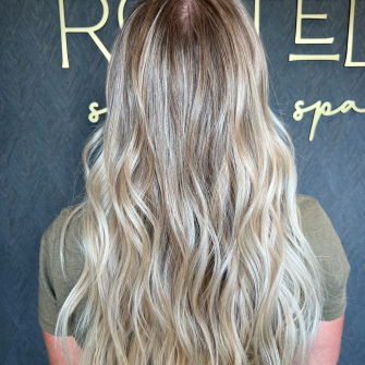 Bright ashy Blonde by Rowan